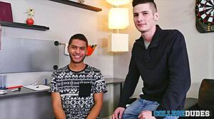 Elijah west blows jaden bentley's monster cock