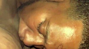 Bold Squirting Orgasm As He Licks Ebony Pussy