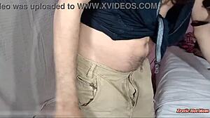 Stepson, Show That Bubble Butt to Gay Daddy! What a Creep!