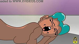 Fucking Anime Girlfriend Doggy Style With Big Ass