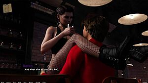 Big tits bounce in free will 77 hentai game.