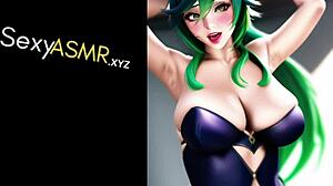 Cosplay anime villain moaning for your ASMR pleasure