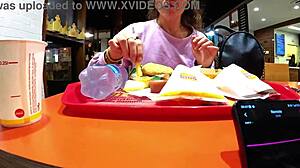 My Step-Brother Invites Me To Play With Him While He Controls My Lovense In Public!