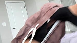 Sweet stepmom Anya Olsen rides on vacation!