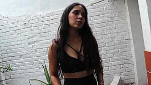 Innocent Maid Seduced by Boss for Backyard Creampie Action