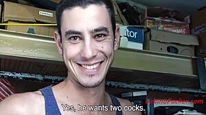 Latino Cock Employer Offers Cash for Public Blowjobs in Mexico