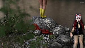 Oh Wow, Milf Creampied In Rough Bdsm Dungeon Shadows 12!