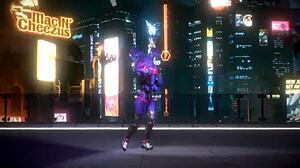 Bonnie FNF Bonfie dances in Kpop-Queencard style