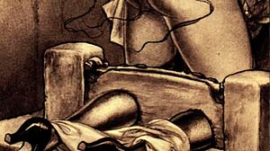 Erotic illustrations from the good old days