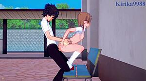 Mikoto Misaka, Kuroko Shirai, Kazari Uiharu, And Toma Kamijo Experience Intense Emotional Sex In Railgun Hentai