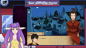 Avatar hentai: four elements trainer part 18!