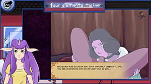 avatar the last airbender four elements trainer bonus 4 milfy blowjob