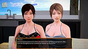 A walkthrough of the adult game My new stepfamily 599