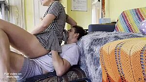 Babysitter THROWS IT BACK at diddy party in bathroom.