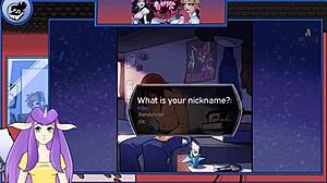 Vampires in love: Part 1 of the anime game with sexual content