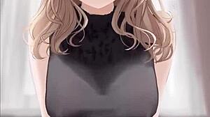 Anime Girl Black Dress Fuck