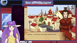 Avatar hentai: four elements trainer part 18!