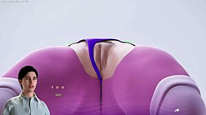 Stepmom Couldn't Resist His Huge 11-Inch Cock and Seduced Him to Pound Her Hot Hairy Pussy in Apocalust 3D Game