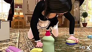 Showing ass to boss in fashion business!