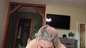 Beautiful Wife's Homemade Sextape with Husband Creampie