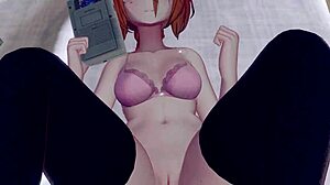 Fucking your bratty girl while she plays games - asmr vr rp