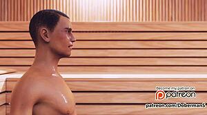 Pamela Episode Empat jelajah petualangan anime elemen komik kepribadian besar sauna