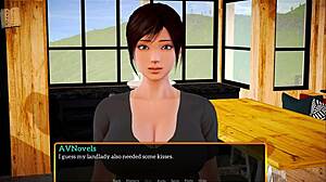 In my new family anime, the characters explore big tits in hentai style adventures