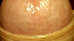 Jerk close up with intense gay pov action