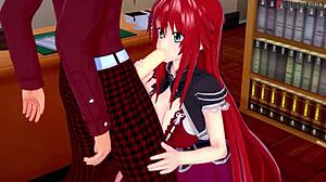 Rias gremory and akeno asking me something hs dxd ntr madness 2 watch full 1hr movie on sheer fantasyking3