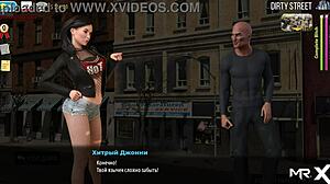 cock insertion into pussy in mens toilet in fashionbusiness game