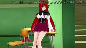 Rias gremory and akeno asking me something hs dxd ntr madness 2 watch full 1hr movie on sheer fantasyking3