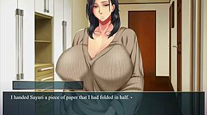 in the changeroom, the milf's presence stirs deep emotions in this anime episode.