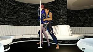 Beauty Officer Bent Over For Hard Doggystyle Fuck