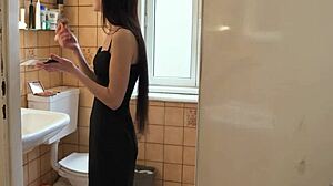 Tiny Babe Rough Fucked Before Party