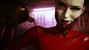 Female Tyger Claw Dances Seductively In Hammer Club Sex Scene