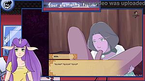 avatar the last airbender four elements trainer bonus 4 milfy blowjob