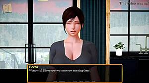 In my new family anime, the characters explore big tits in hentai style adventures