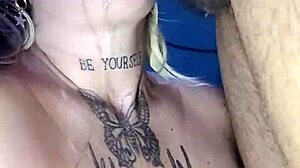 blonde lover in anime hentai from mouth to bent over