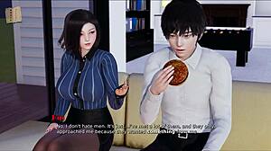 My real desire involves big tits in this cartoon