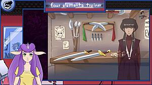 Avatar hentai: four elements trainer part 18!