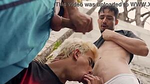 Young 18+ Twinks Engage in Wild Orgy After Game!