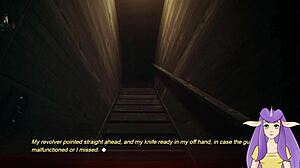 In Wet Nightmares Part 5, the monster reveals her big ass and small tits