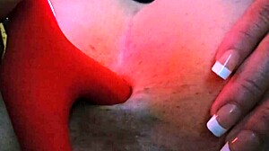 putting a new toy in my tight ass, i love anal!