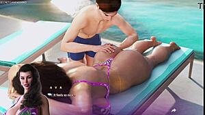 Apocalust - cuckold's insatiable wife likes big dick in her ass - sex scenes 3d porn games