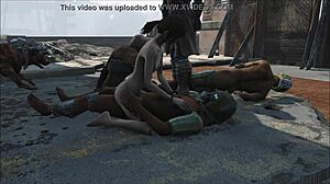 Fallout 4 Elie Pillars Part 1 - Hentai style video game sex mod