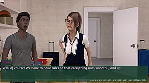 Křivka dospívající 18+ přijíždí na univerzitu ve hře krádeže potěšení