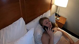 My husband shares my pussy with the mechanic for interracial creampie