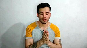 Young twink doctor gets penetrated by mature boss's monster cock in hospital cubicle