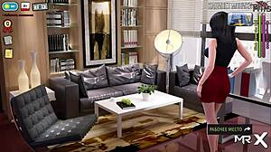 Showing ass to boss in fashion business!