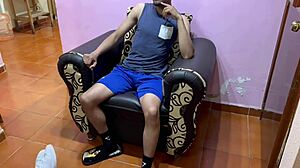 Hetero Interview Turns Into Gay Porn Casting With Huge Dick Cumshot On Model